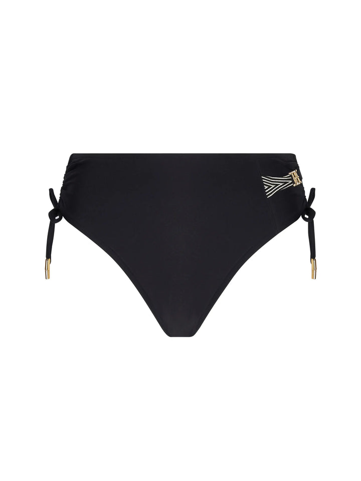Lise Charmel Swimwear - Horizon Boreal Bikini Classic With Adjustable Ties Noir Boreal