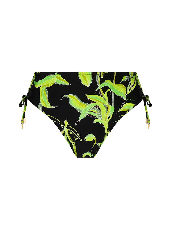 Lise Charmel Swimwear - Fleurs De Nuit Classic Bikini With Adjustable Ties Nuit Luciole