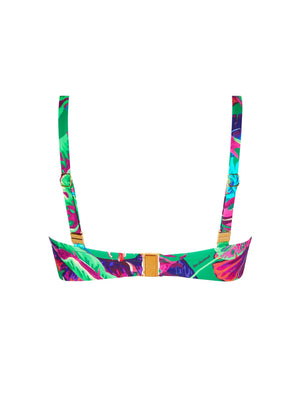 Lise Charmel Swimwear - Paradis Sauvage Balconet Bikini Vert Sauvage