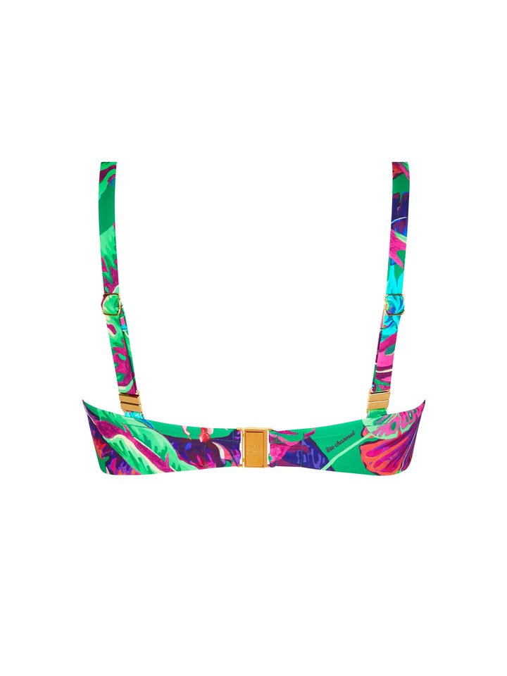 Lise Charmel Swimwear - Paradis Sauvage Balconet Bikini Vert Sauvage