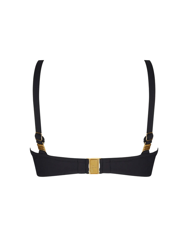 Lise Charmel Swimwear - Horizon Boreal Balconet Top Noir Boreal