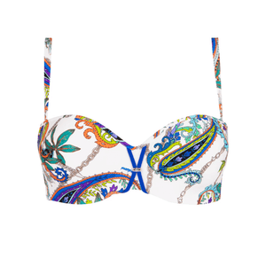 Lise Charmel Swimwear - Odyssee Cashmer Cropped Bustier Bleu Cashmer