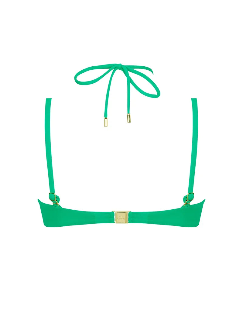 Lise Charmel Swimwear - Grace Infinie Cropped Bustier Emeraude Infini