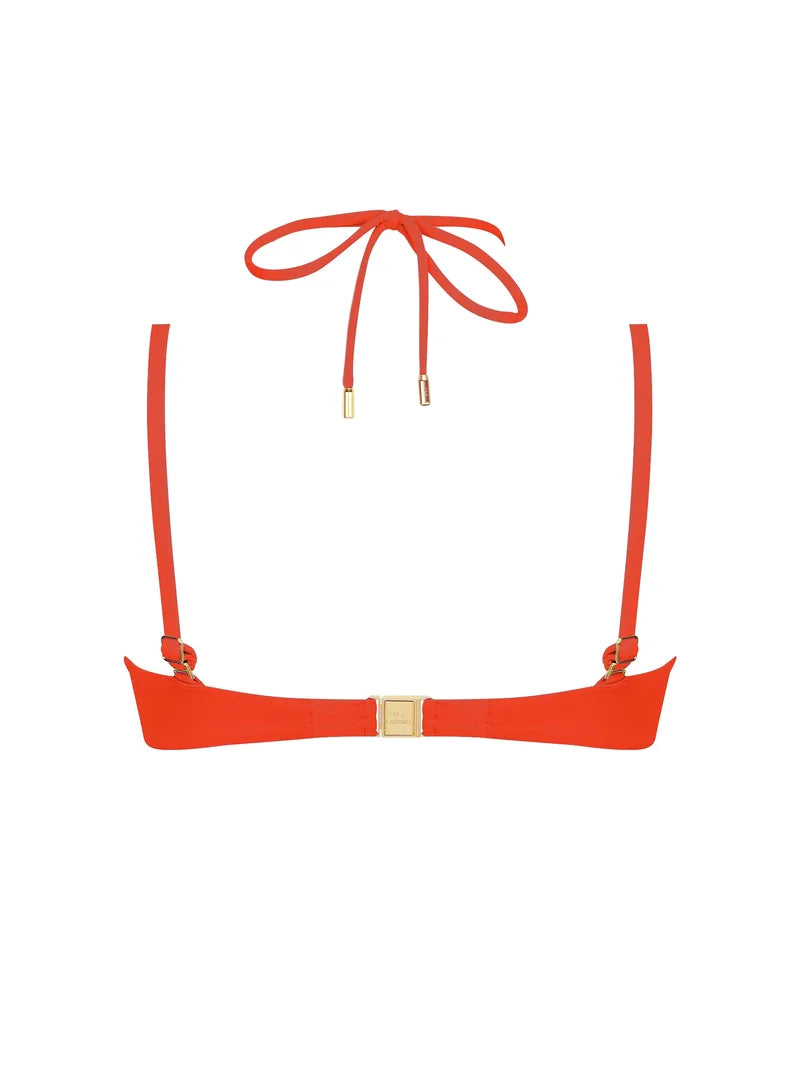 Lise Charmel Swimwear - Grace Infinie Cropped Bustier Orange Infini