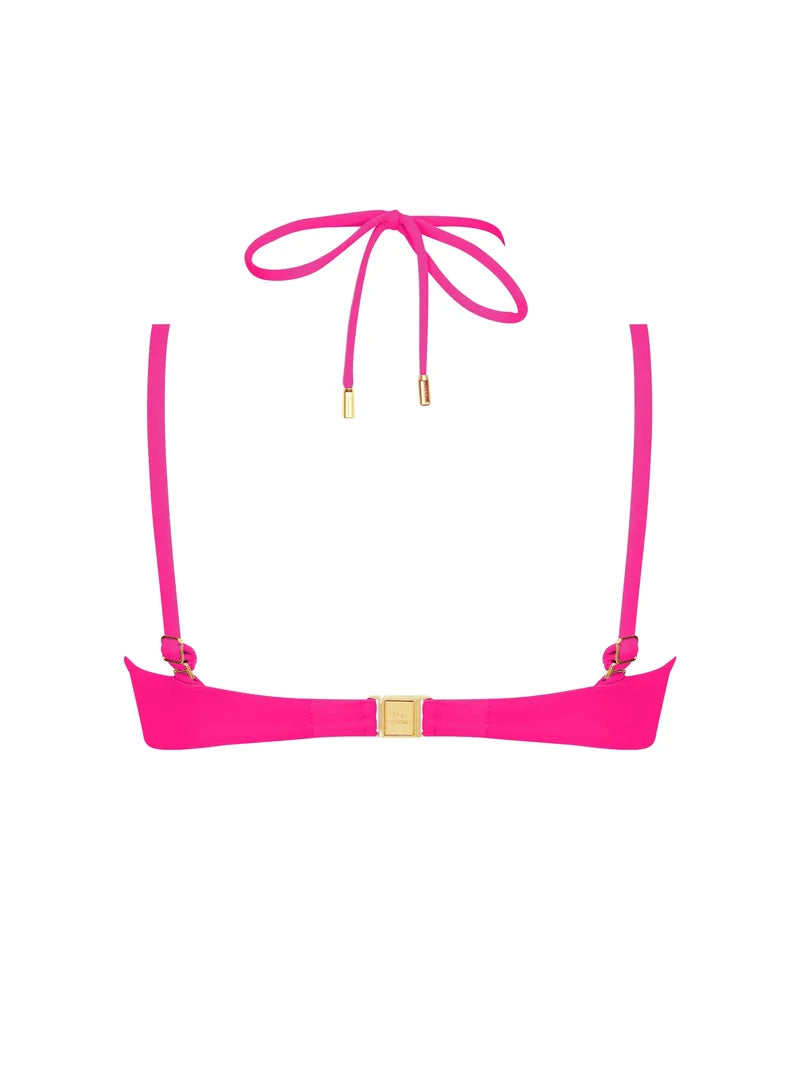 Lise Charmel Swimwear - Grace Infinie Cropped Bustier Tresses Fuschia