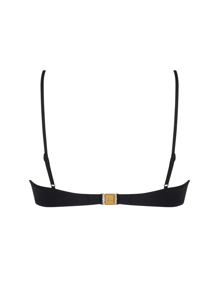 Lise Charmel Swimwear - Horizon Boreal Underwired Padded Bikini Top Noir Boreal
