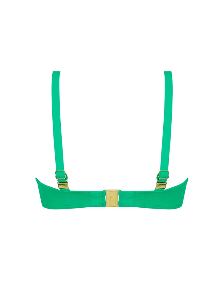 Lise Charmel Swimwear - Grace Infinie Wireless Padded Triangle Bikini Emeraude Infini
