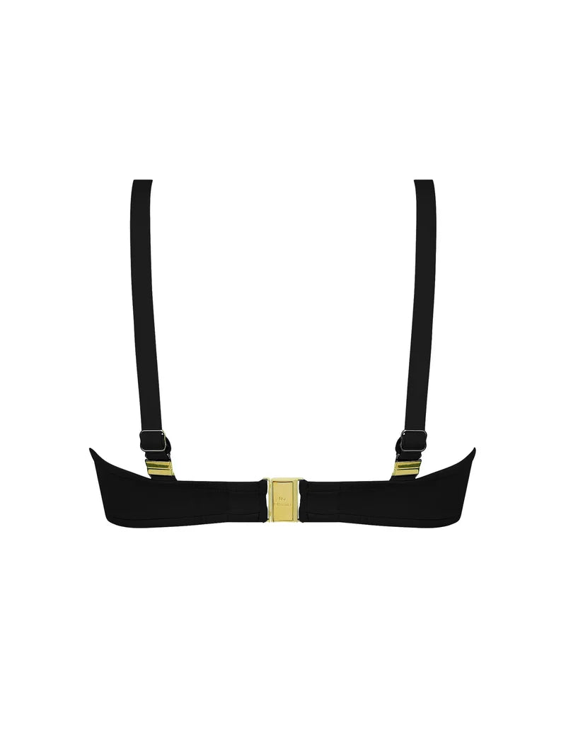 Lise Charmel Swimwear - Grace Infinie Wireless Padded Triangle Bikini Noir