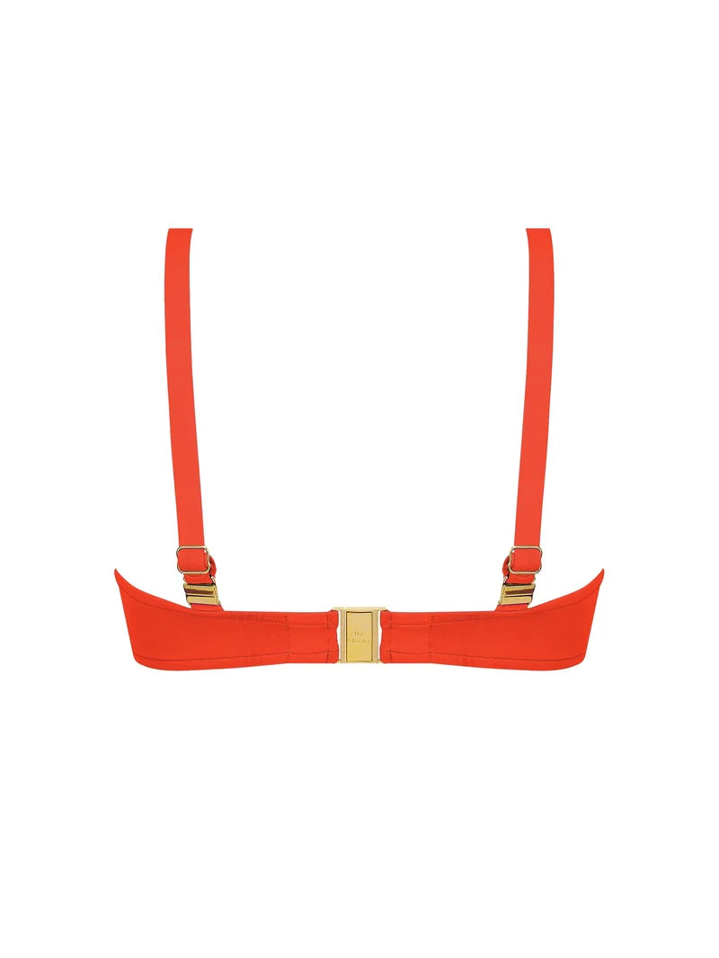 Lise Charmel Swimwear - Grace Infinie Wireless Padded Triangle Orange Infini