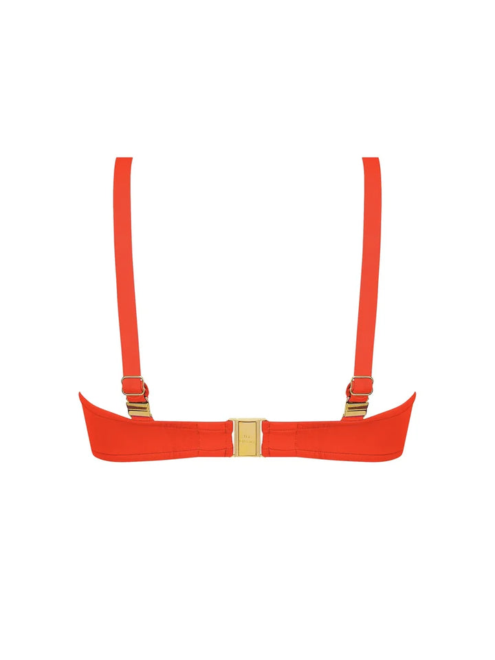 Lise Charmel Swimwear - Grace Infinie Wireless Padded Triangle Orange Infini