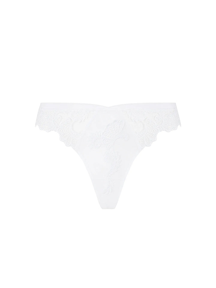 Lise Charmel - Vestido Floral Tanga Blanc