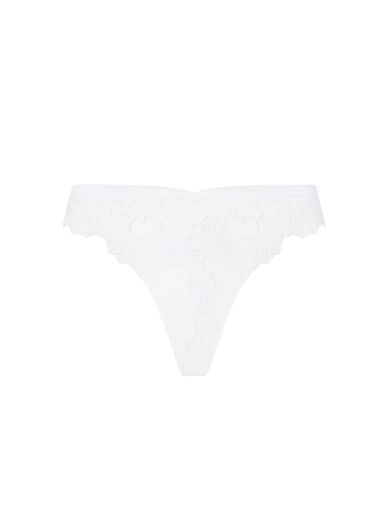 Lise Charmel - Dressing Floral Thong Blanc