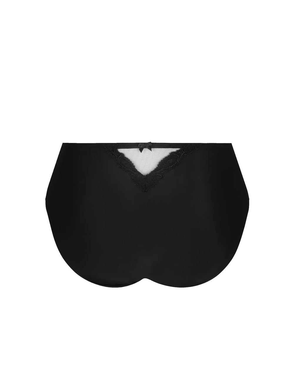 Lise Charmel - Slip a vita alta Splendeur Soie Noir