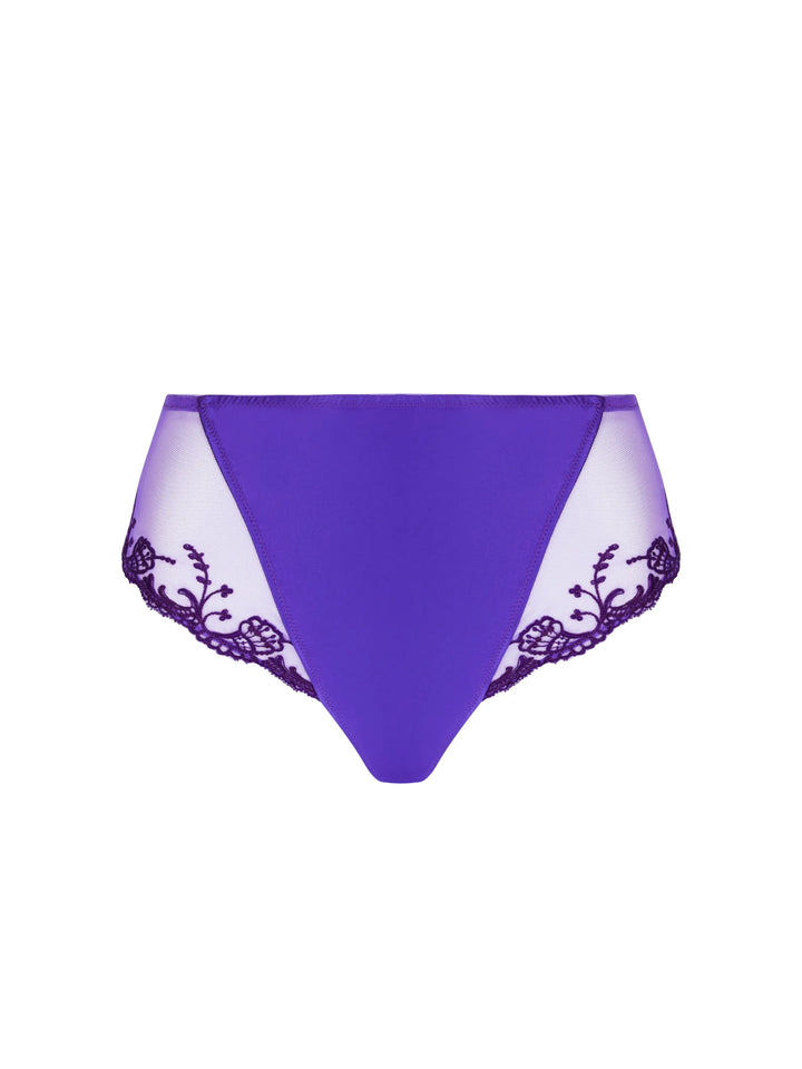 Lise Charmel - Splendeur Soie High Waisted Brief Ocean Bleu