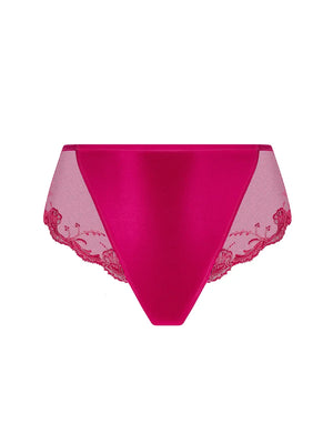 Lise Charmel - Splendeur Soie High Waist Brief Splendeur Carmin