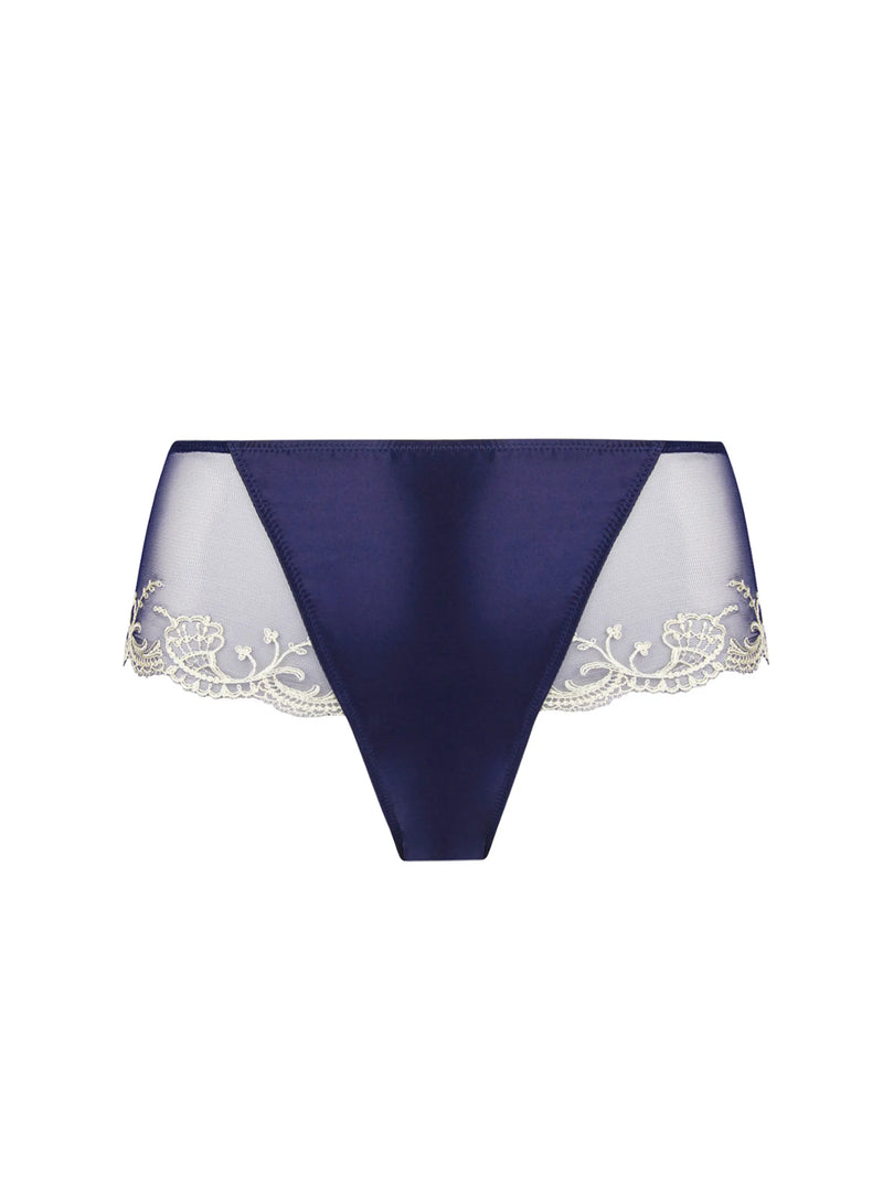 Lise Charmel - Splendeur Soie Boyshort Marine