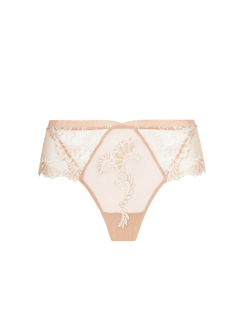 Lise Charmel - Dressing Floral Shorty Ambre Nacre
