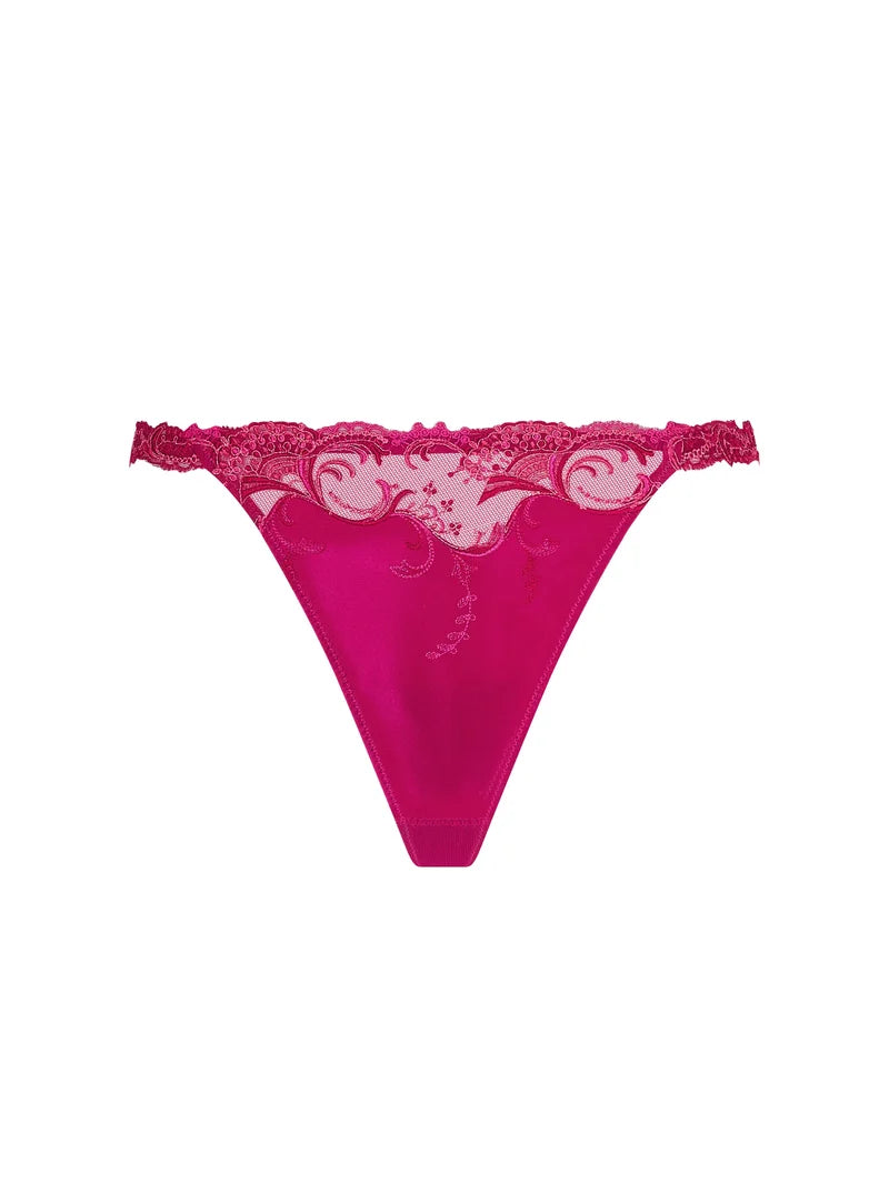 Lise Charmel - Splendeur Soie Sexy Thong Splendeur Carmin