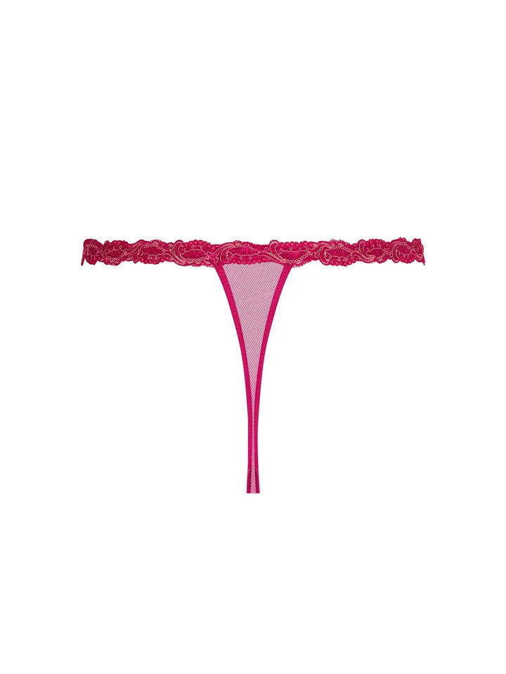Lise Charmel - Splendeur Soie Sexy Thong Splendeur Carmin