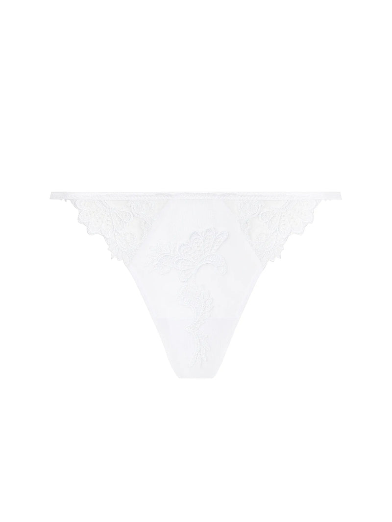Lise Charmel - Dressing Floral Sexy String Blanc