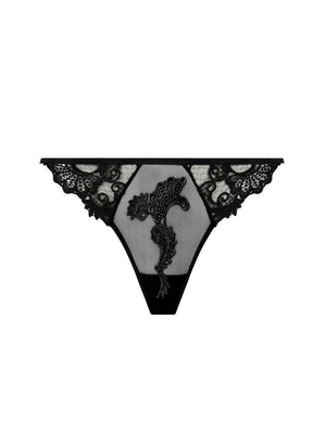 Lise Charmel - Dressing Floral Sexy String Noir