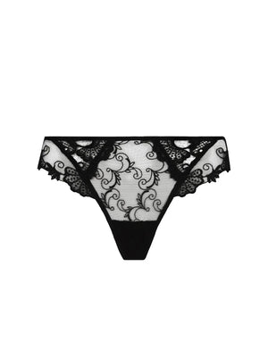 Lise Charmel - Dressing Floral Sexy Thong Plus Noir