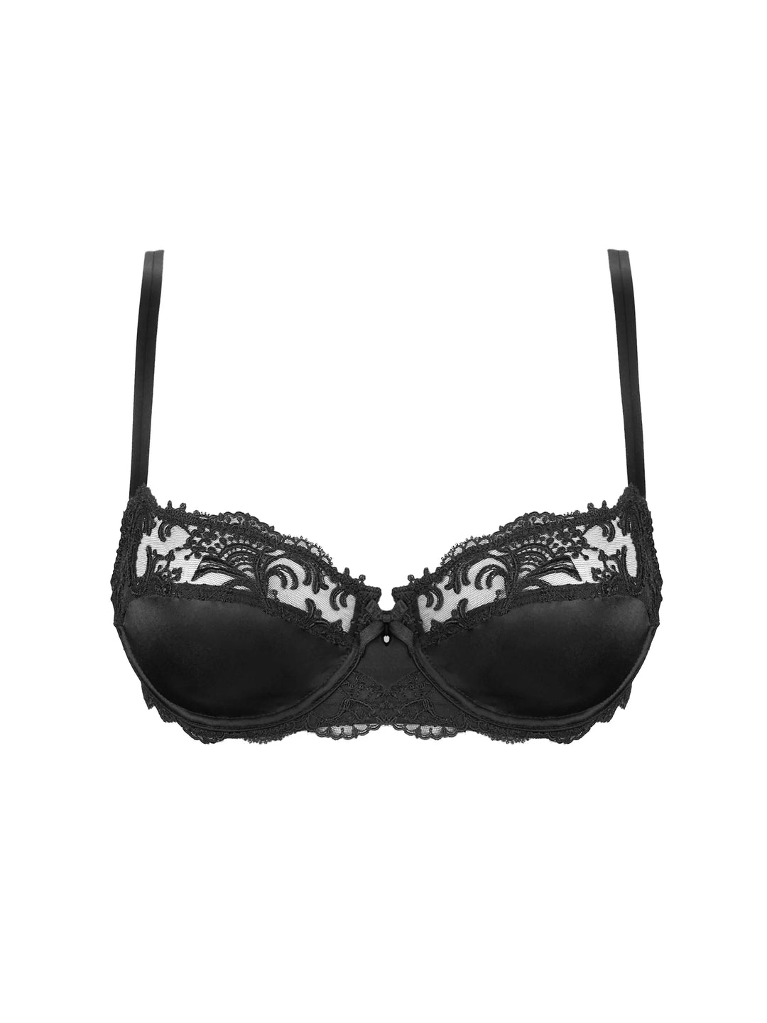 Lise Charmel - Reggiseno a mezza coppa Splendeur Soie Noir