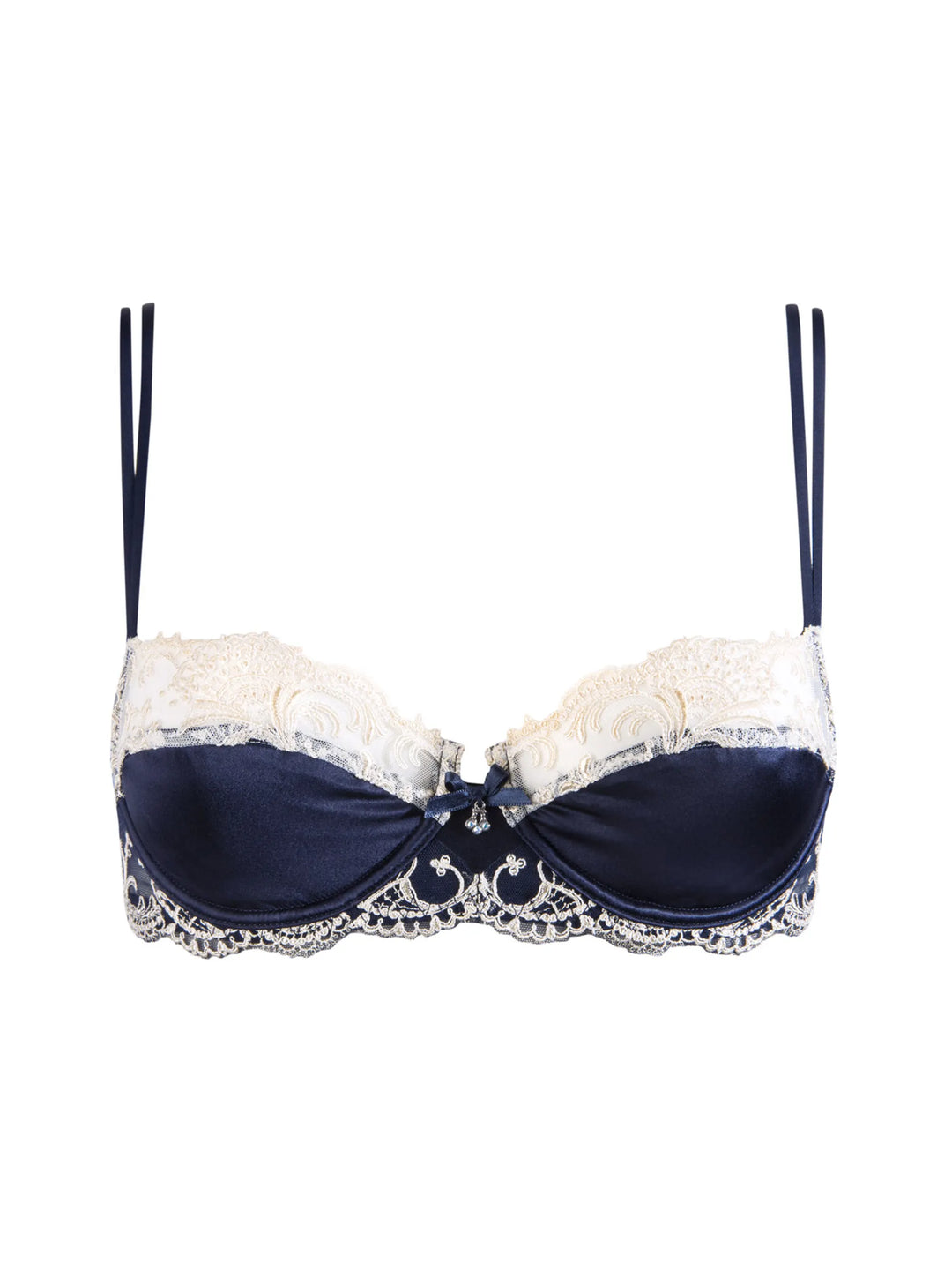 Lise Charmel - Reggiseno a mezza coppa Splendeur Soie Marine