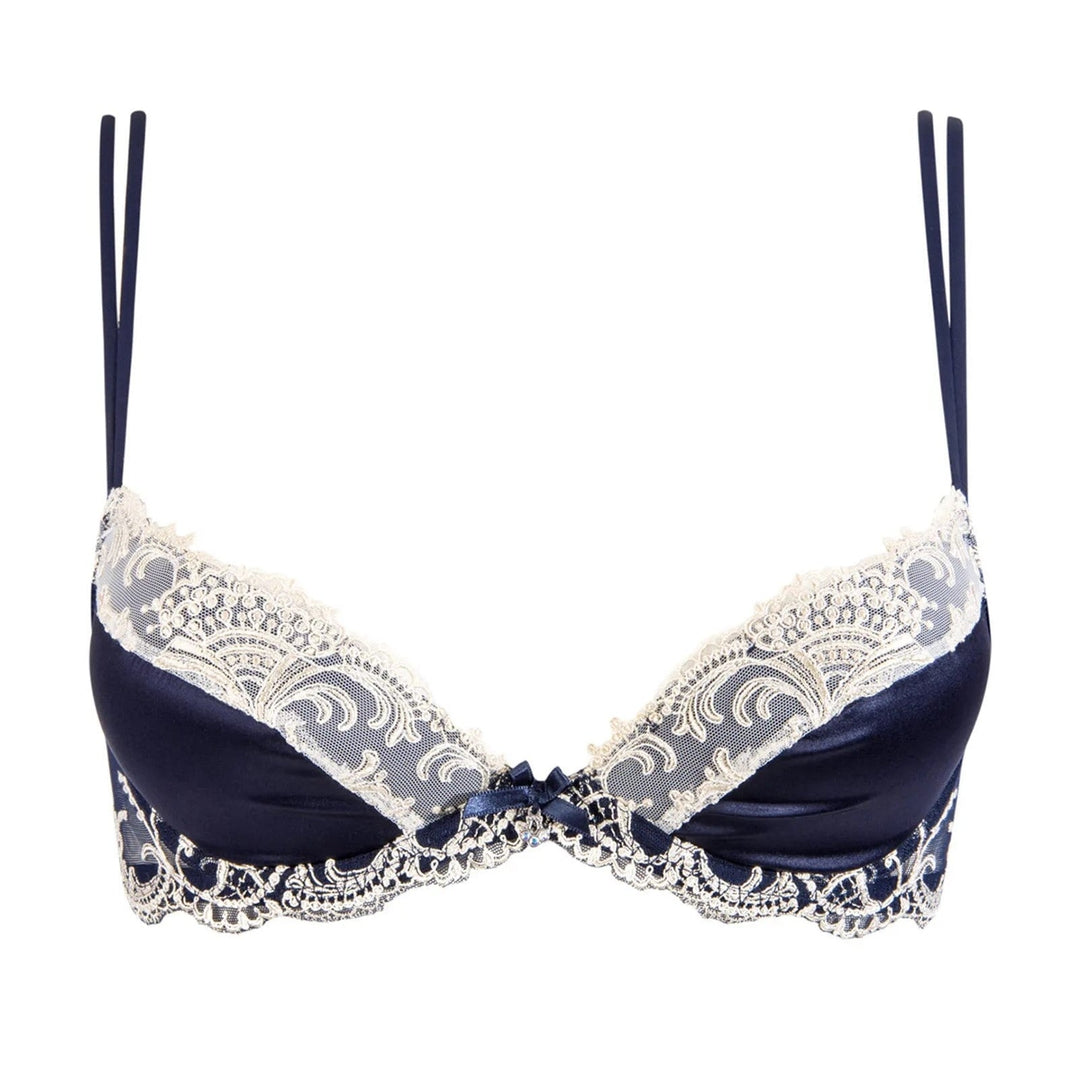 Lise Charmel - Splendeur Soie Reggiseno Push Up Splendeur Marine Reggiseno Push Up Lise Charmel