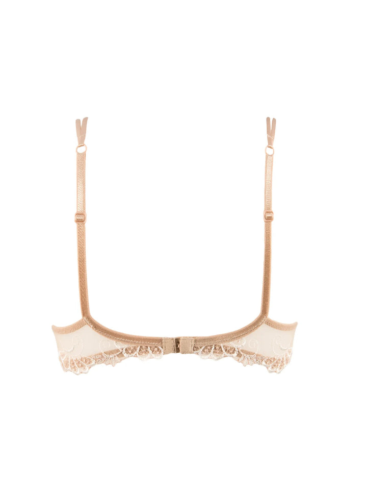 Lise Charmel – Push-up-BH mit floralem Muster, Ambre Perlmutt
