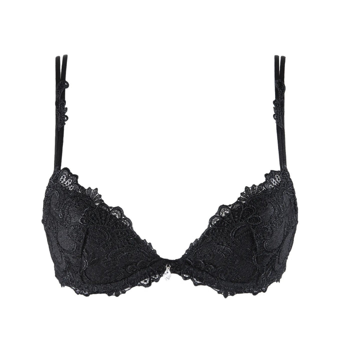 Lise Charmel - Dressing Floral Push Up Bra Noir 聚拢文胸 Lise Charmel