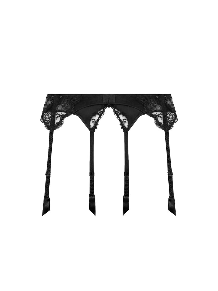 Lise Charmel - Splendeur Soie Suspender Belt Noir Suspender Belt Lise Charmel 