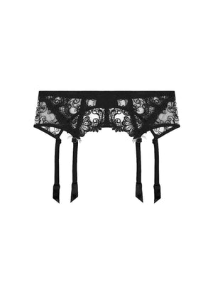 Lise Charmel - Dressing Floral Suspender Belt Noir
