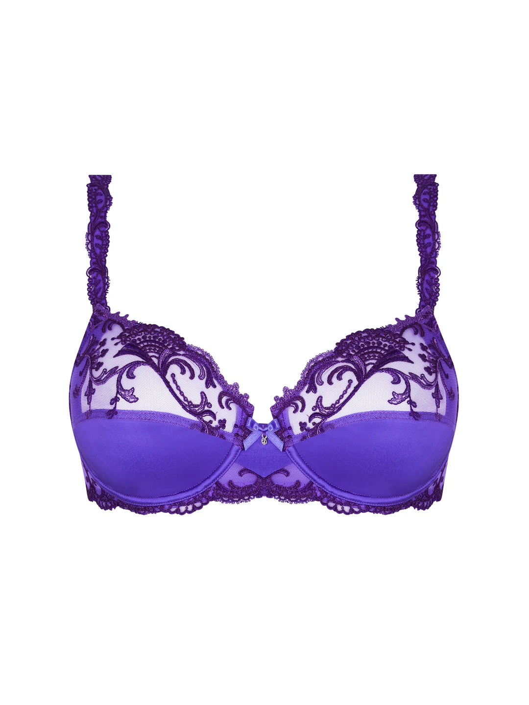 Lise Charmel - Reggiseno a coppa intera Splendeur Soie Ocean Bleu