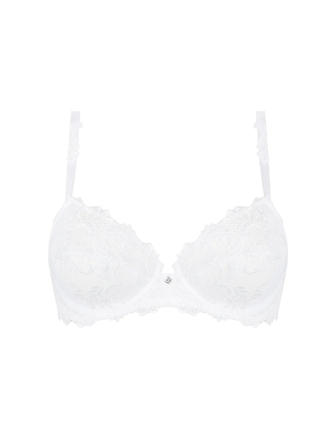 Chemisier Lise Charmel Blanc/Bleu Taille M Made in France Chemisier Lise Charmel Blanc/Bleu Taille M Made in France
