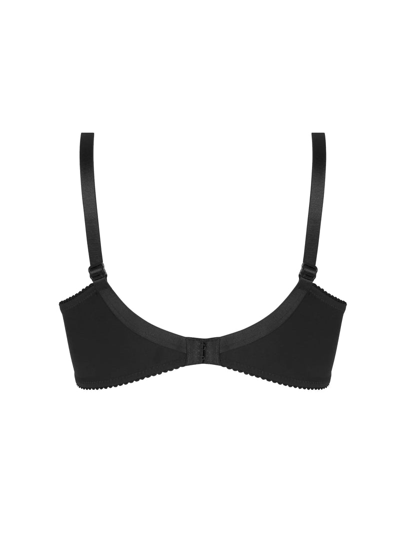 Lise Charmel - Splendeur Soie 3 Parts Full Cup Bra Noir