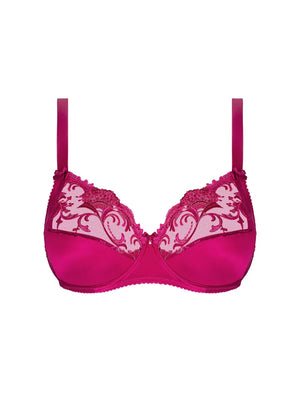 Lise Charmel - Splendeur Soie 3 Parts Full Cup Bra Splendeur Carmin