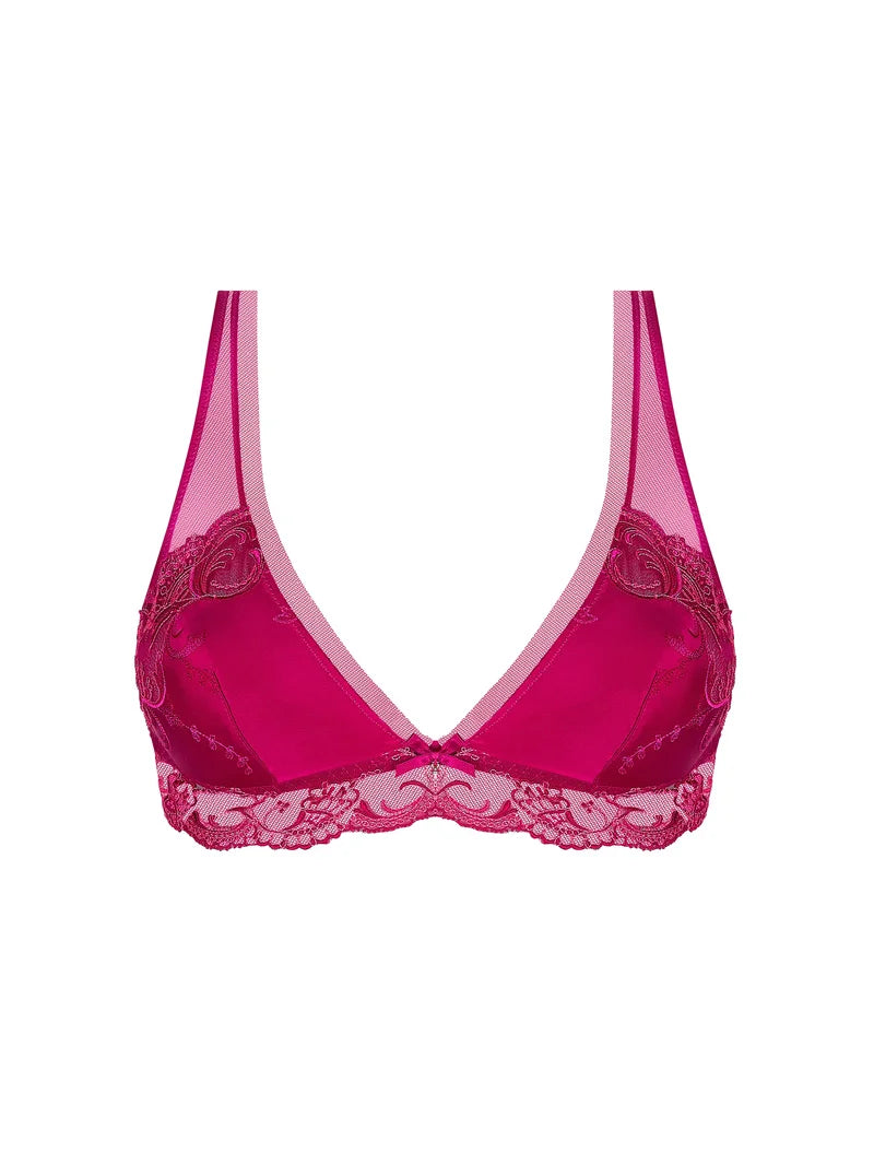 Lise Charmel - Splendeur Soie Non-Wire Bra Splendeur Carmin