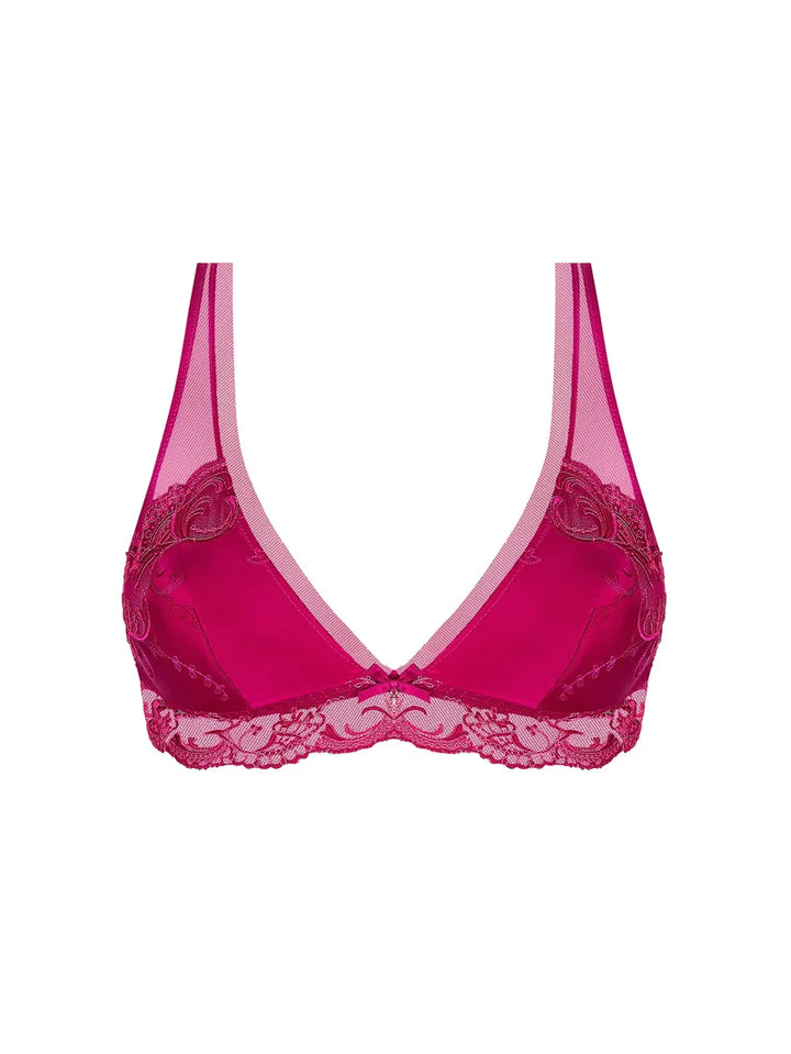 Lise Charmel - Splendeur Soie Non-Wire Bra Splendeur Carmin
