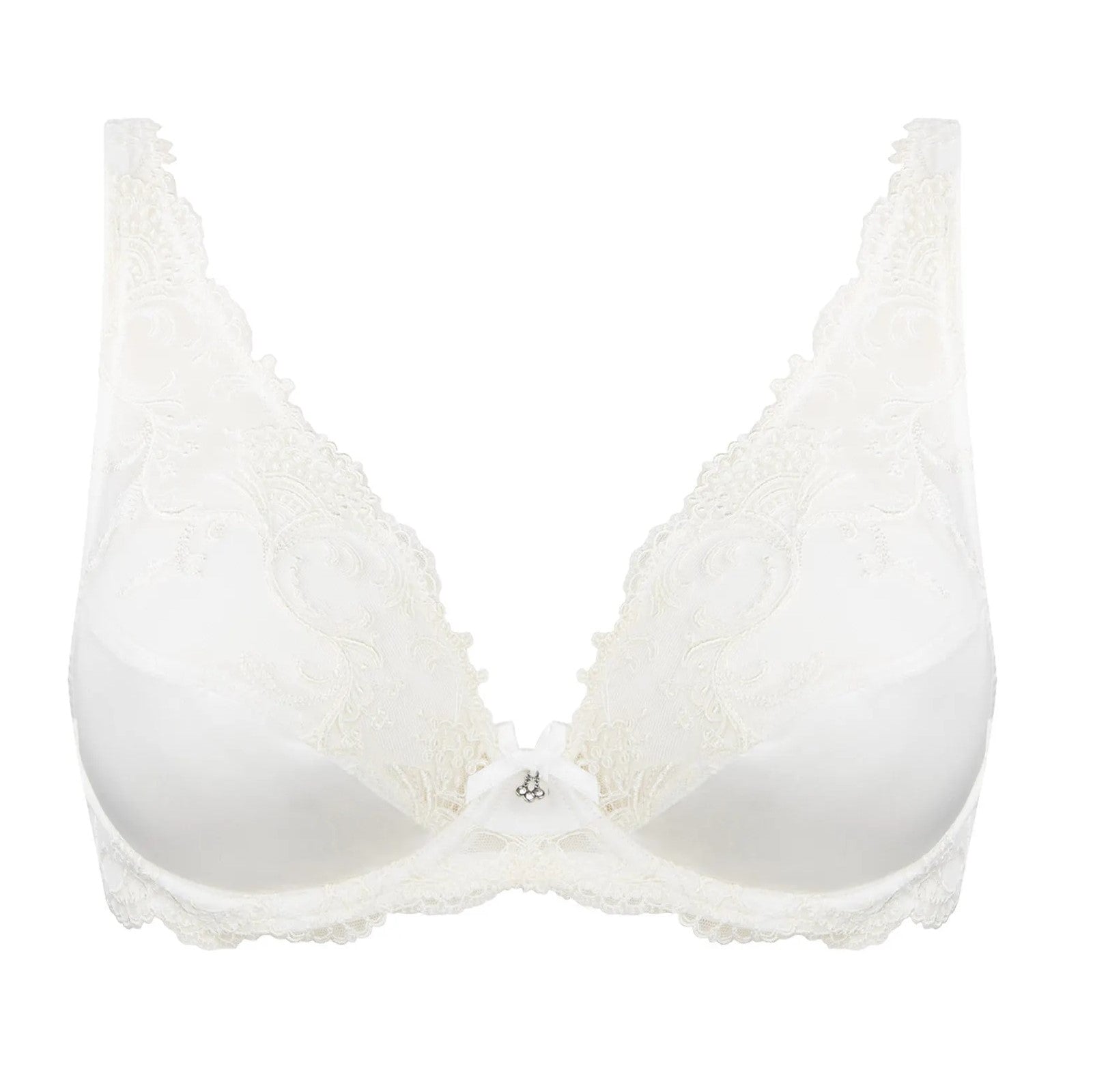 Guêpière Lise Charmel Eprise Love Effusion - Bonnet 85F (70F EU), Couleur Nacre - Neuf Avec étiquettes