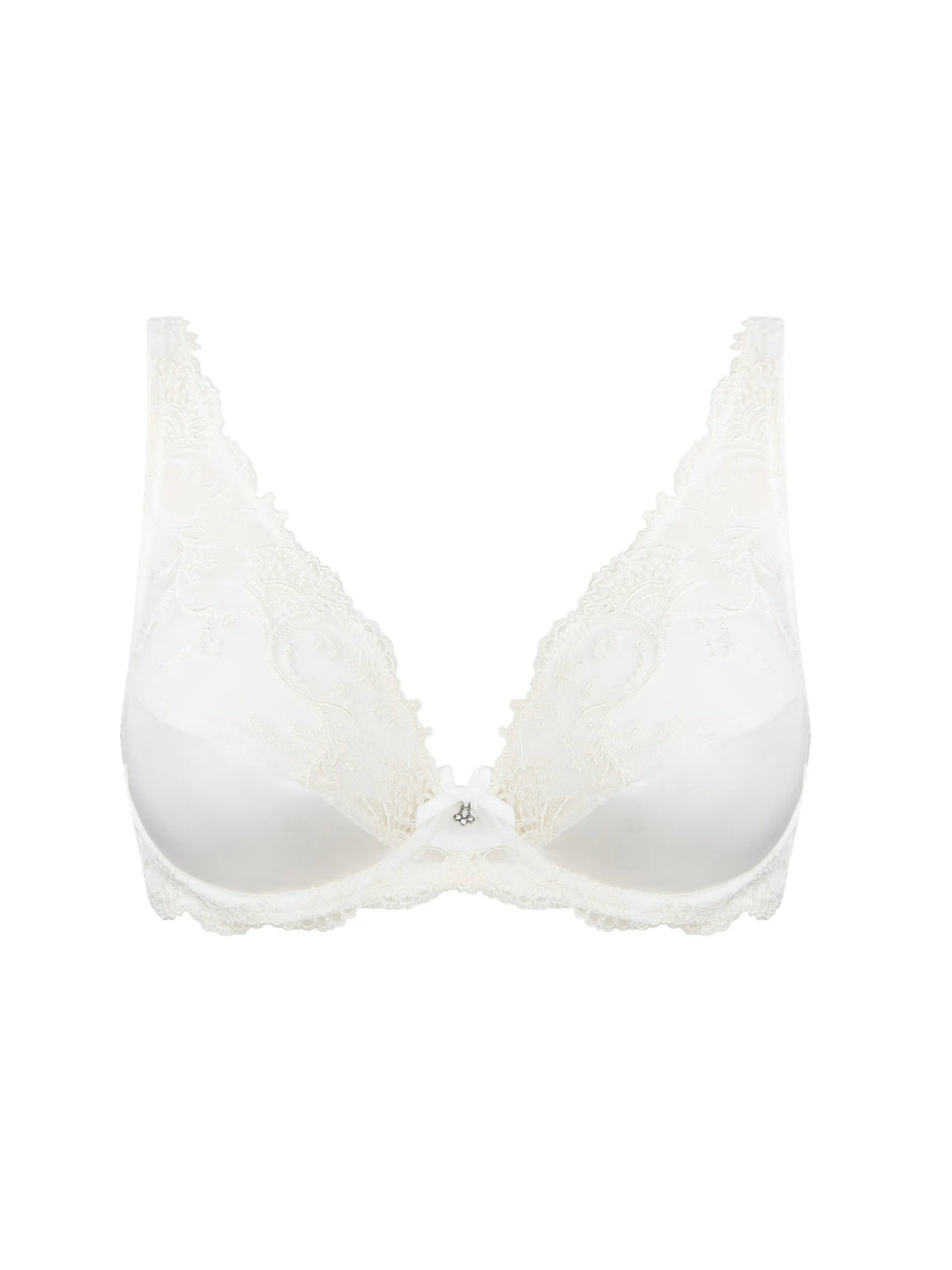 Lise Charmel - Reggiseno push-up Splendeur Soie Glam Ecru Madreperla
