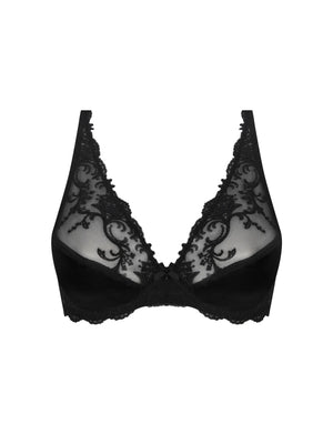 Lise Charmel - Splendeur Soie Glam Push Up Bra Noir