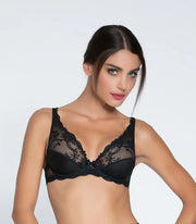 Lise Charmel - Splendeur Soie Glam Push Up Bra Noir