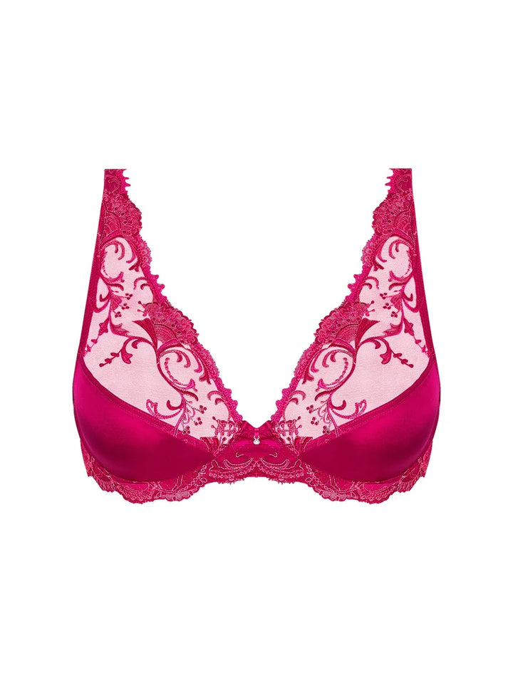 Lise Charmel - Splendeur Soie Glam Push-Up Bra Splendeur Carmin