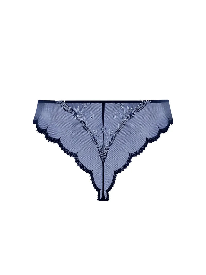 Lise Charmel - Deesse En Glam Thong Marine Argent