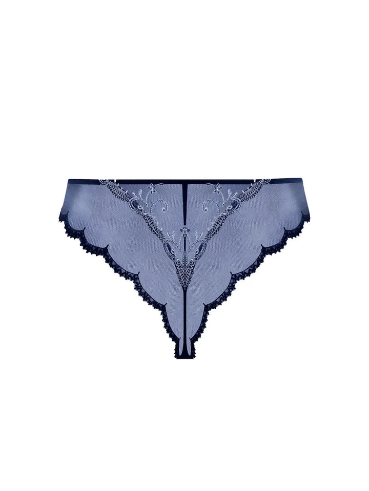 Lise Charmel - Deesse En Glam Thong Marine Argent