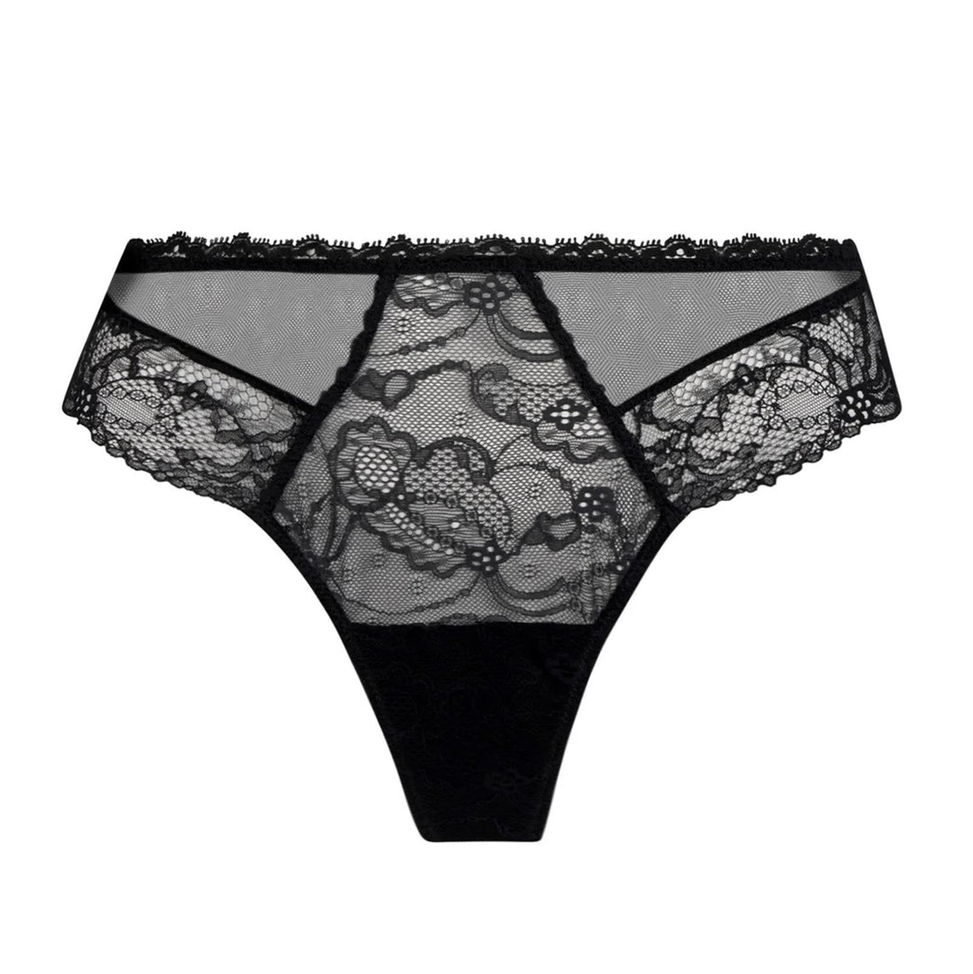 Lise Charmel - Feerie Couture Thong Noir Thong Lise Charmel 