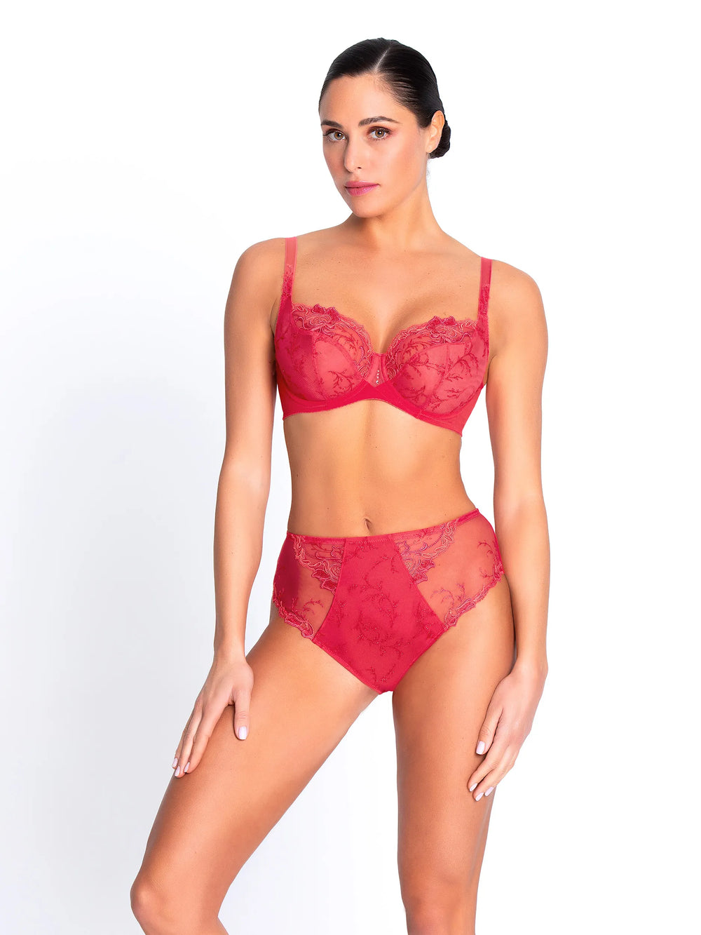 Lise Charmel - Source Beaute High Waist Brief Hibiscus Beaute