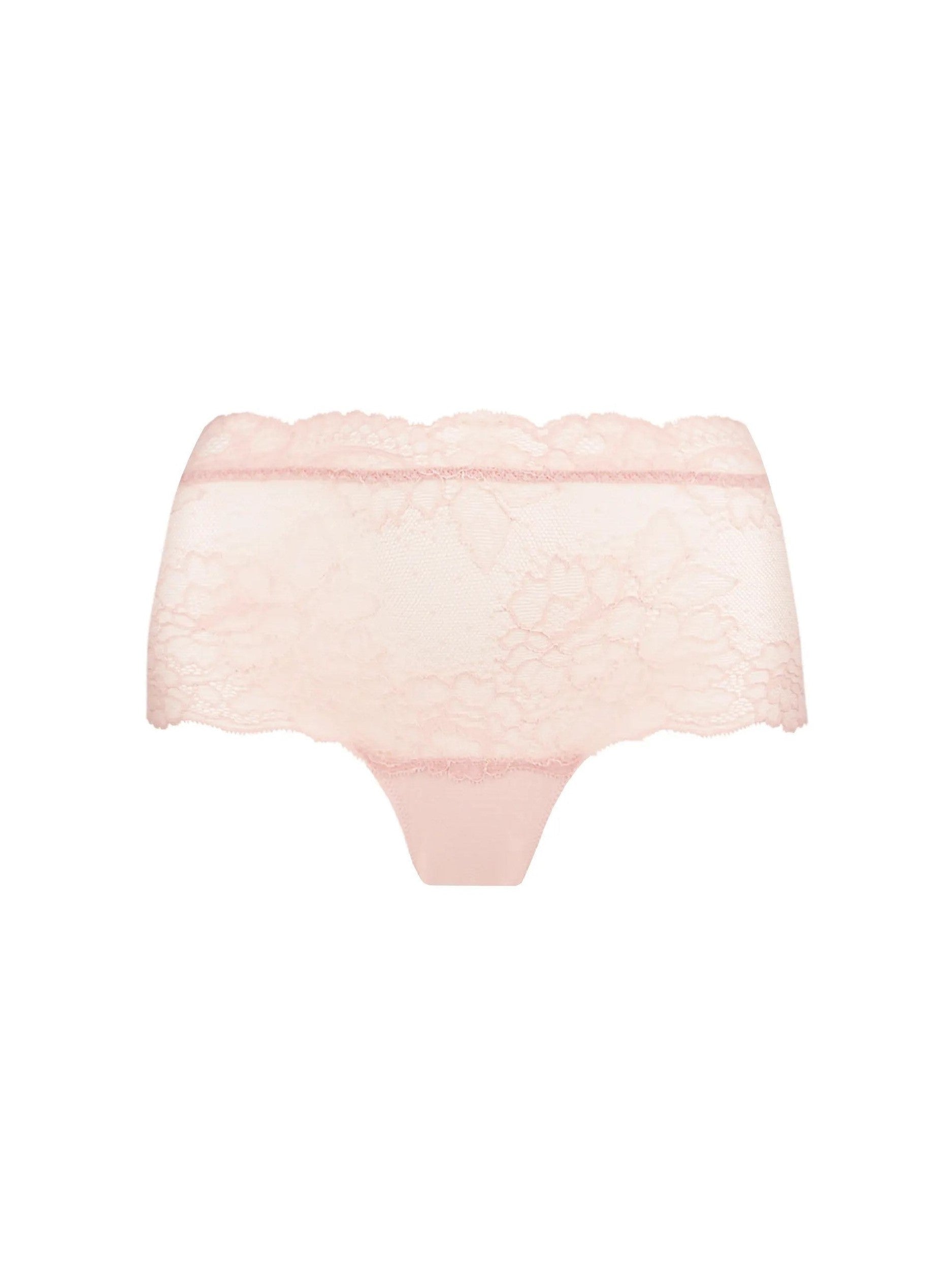 Shorty Dentelle Lise Charmel Taille 4 - Modèle ACA0482, Couleur Nacre, Neuf Avec étiquettes