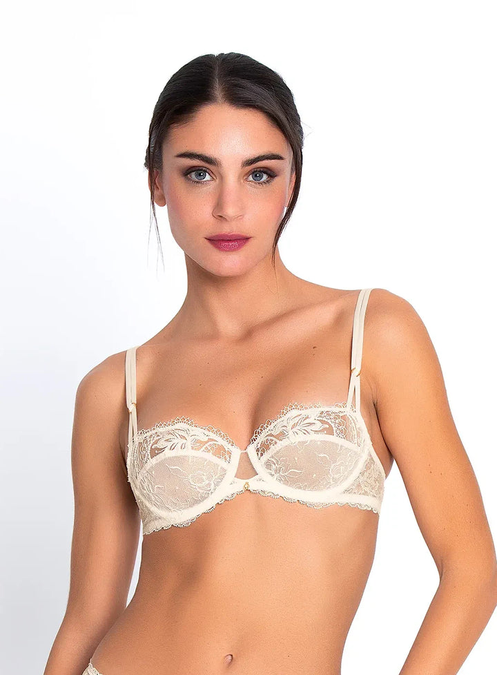 Lise Charmel - Princesse Iris Half Cup Bra Ecru Nacre